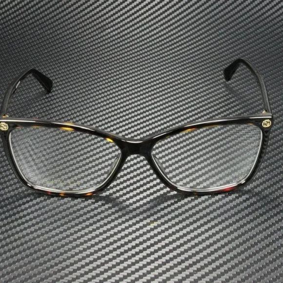 Sale! Gucci Round Havana 56mm Eyeglasses